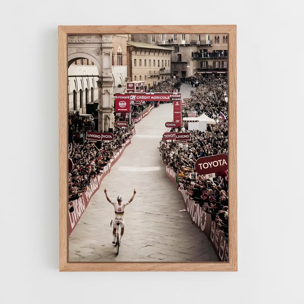 Poster Pédalage Urbain – affiche Cyclisme (vue 4)